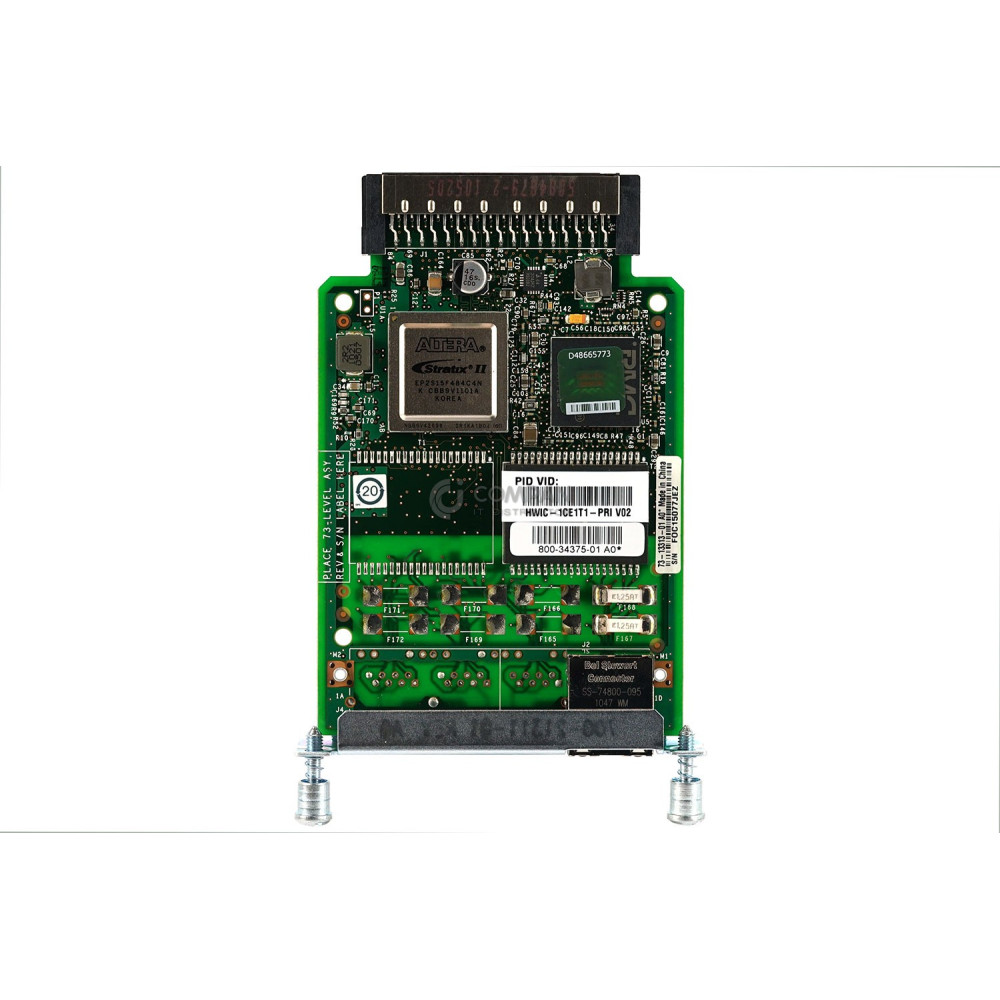 HWIC-1CE1T1-PRI CISCO 1-PORT CHANNELIZED T1/E1 AND PRI HWIC DATA ONLY
